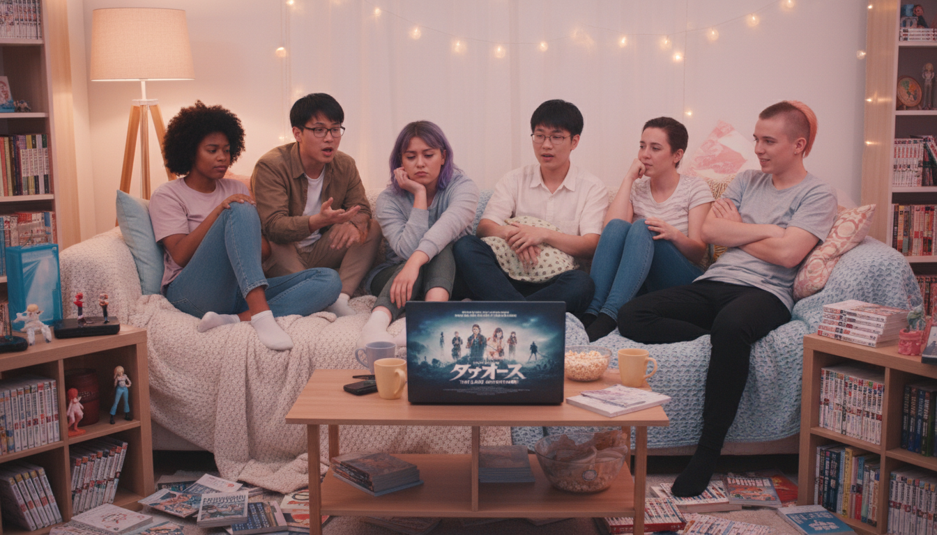 Друзья обсуждают голливудские адаптации манги